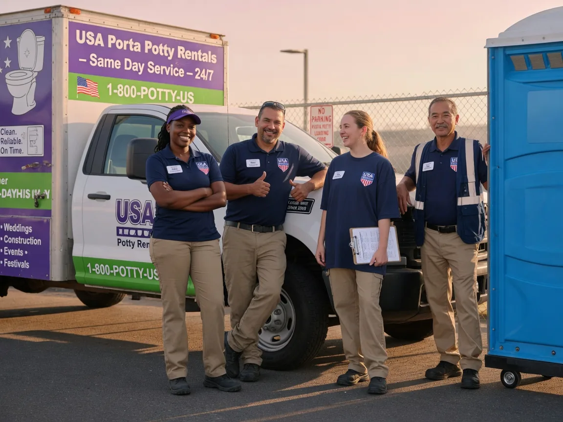 Porta Potty Rental company in Bruin, PA